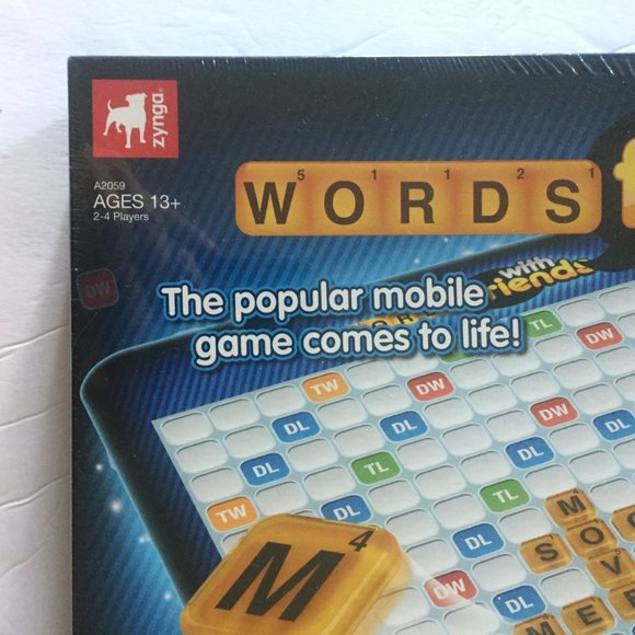 NEW Zynga / Hasbro Words with Friends Board Game - Picture 4 of 8